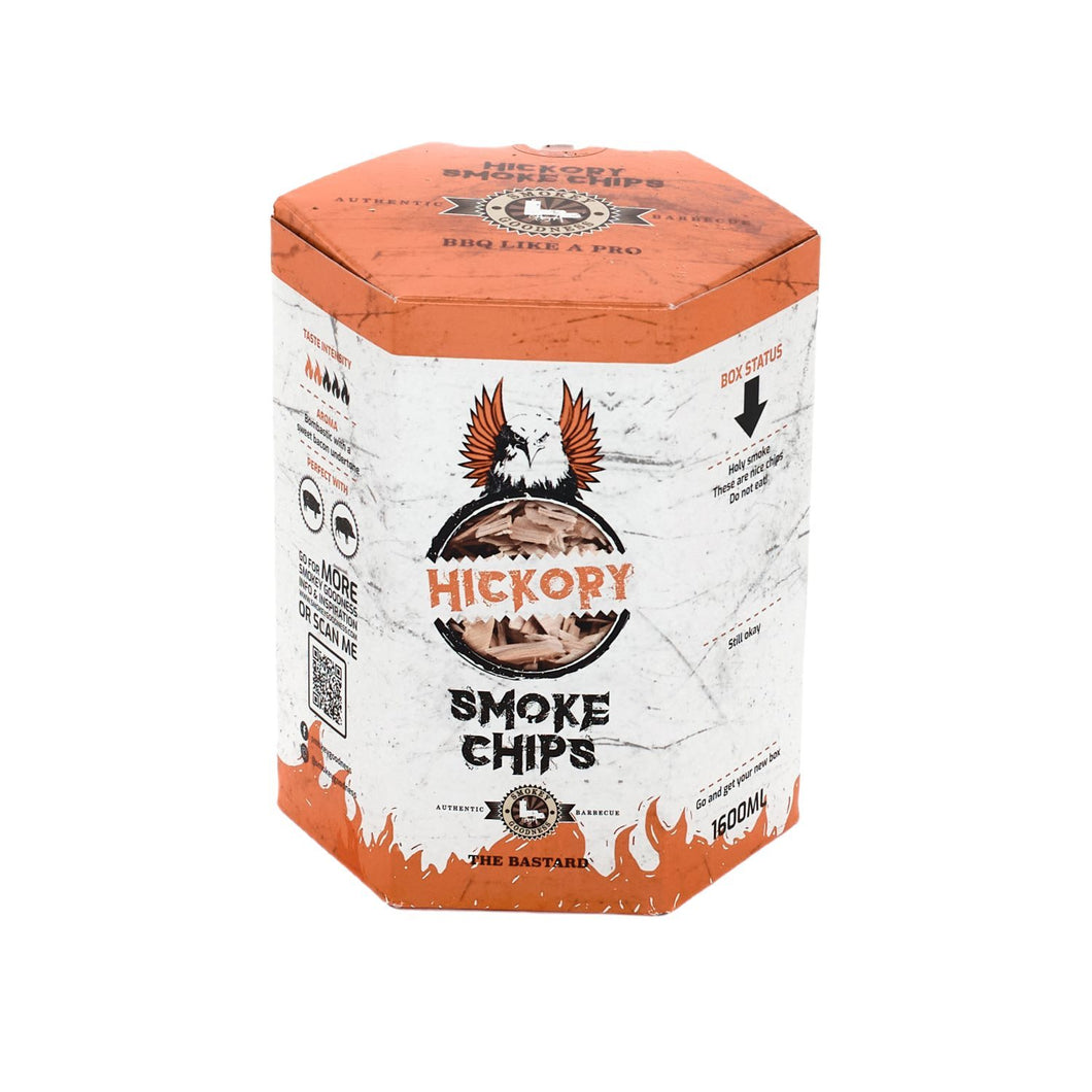 Smokey Goodness Smoke Chips Hickory 1600ml USA